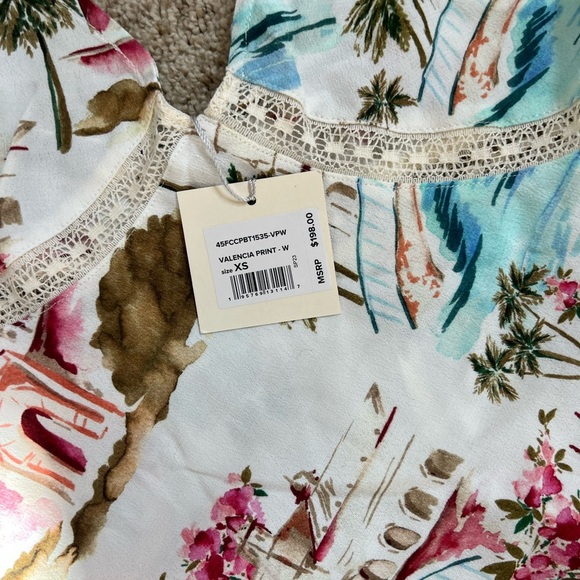 NWT Favorite Daughter The Blackberry Lace Insert Camisole… - Picture 5 of 5